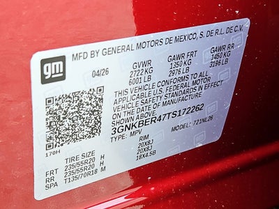 2026 Chevrolet Blazer RS