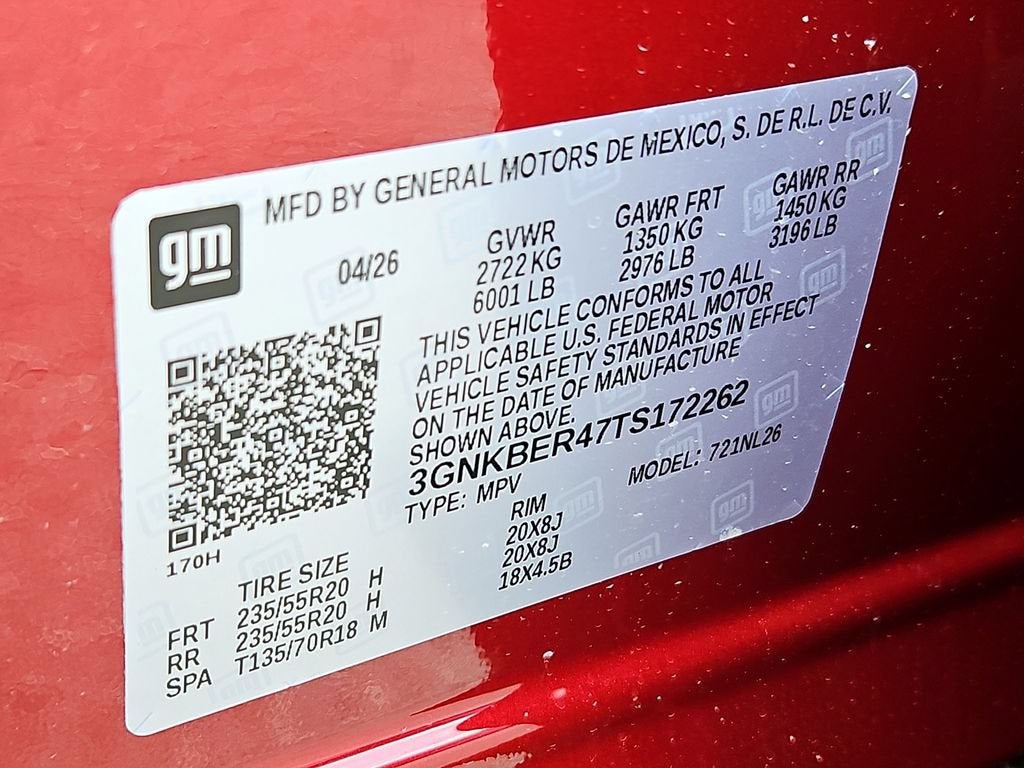 2026 Chevrolet Blazer RS