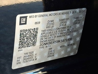 2019 Chevrolet Blazer RS