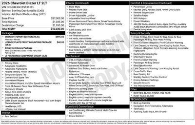 2026 Chevrolet Blazer 2LT