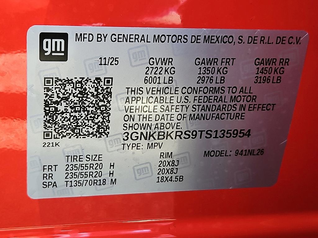 2026 Chevrolet Blazer RS