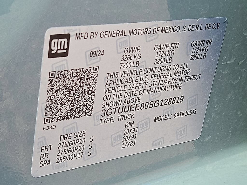 2025 GMC Sierra 1500 AT4
