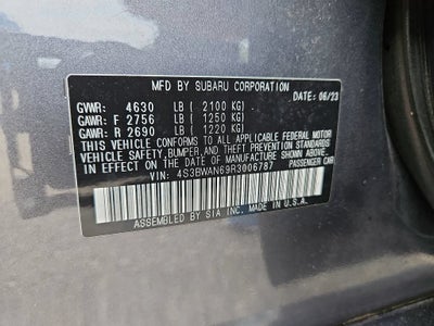 2024 Subaru Legacy Limited