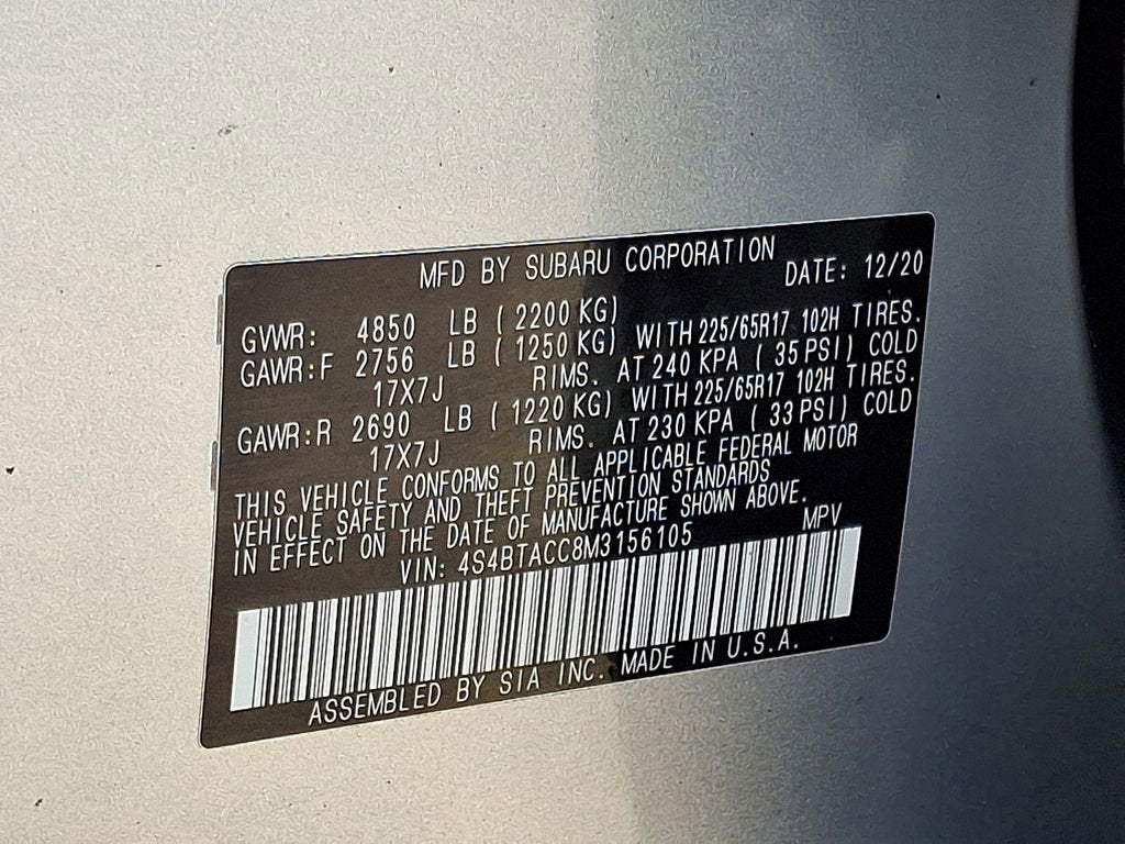 2021 Subaru Outback Premium - Photo 24