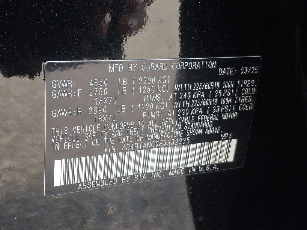 2025 Subaru Outback Limited