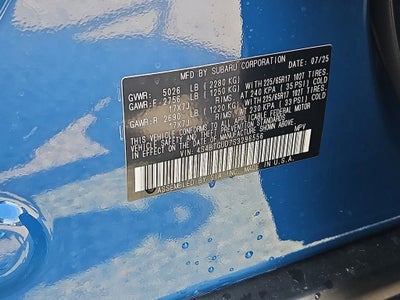 2025 Subaru Outback Wilderness