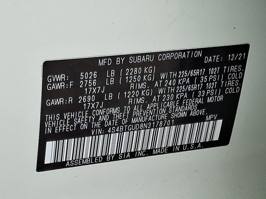 2022 Subaru Outback Wilderness