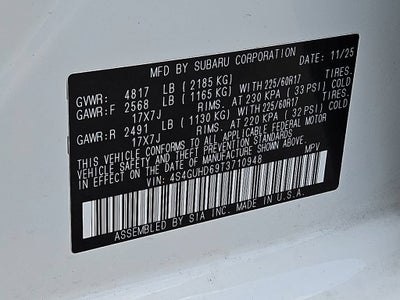 2026 Subaru Crosstrek Premium