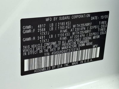 2026 Subaru Crosstrek Premium