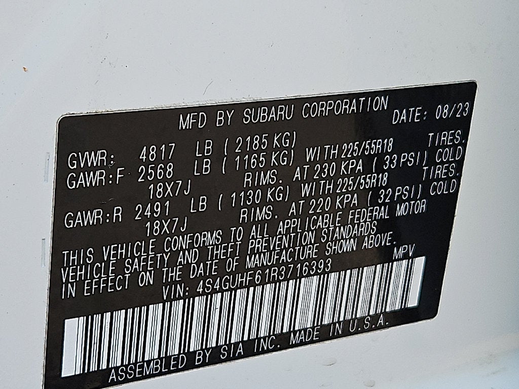 2024 Subaru Crosstrek Sport