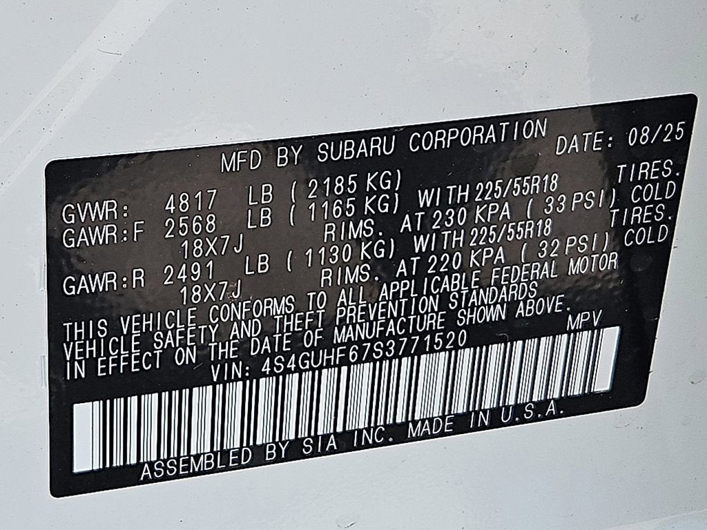 2025 Subaru Crosstrek Sport