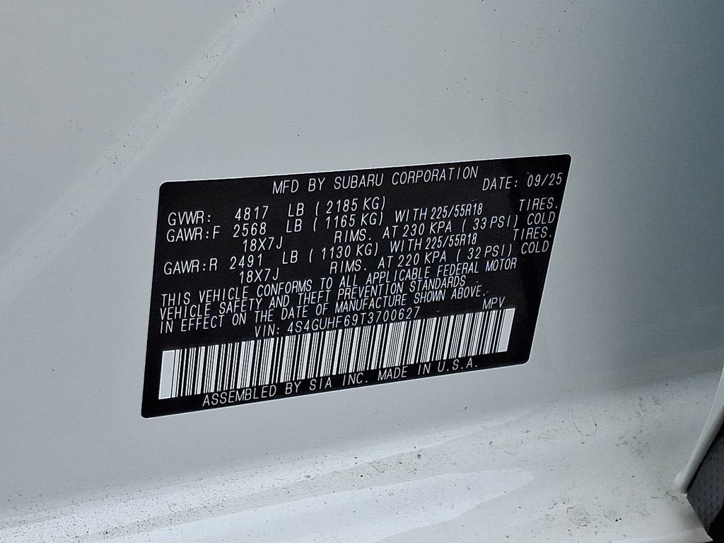 2026 Subaru Crosstrek Sport