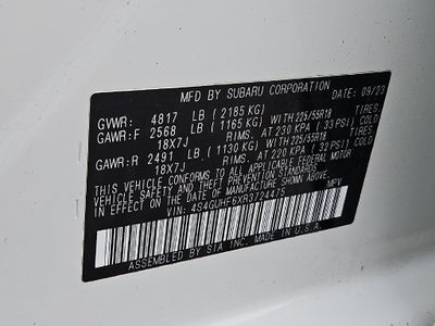 2024 Subaru Crosstrek Sport