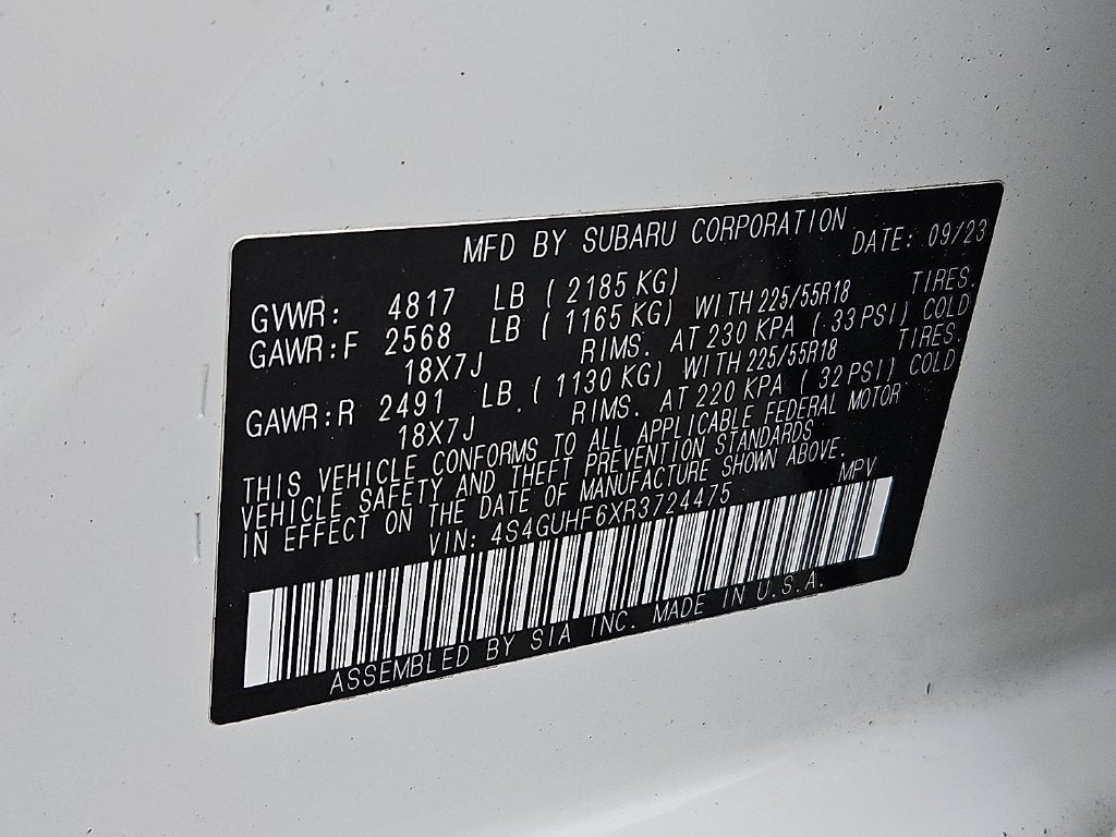 2024 Subaru Crosstrek Sport