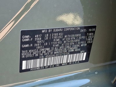 2026 Subaru Crosstrek Limited