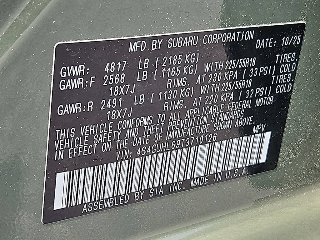 2026 Subaru Crosstrek Limited