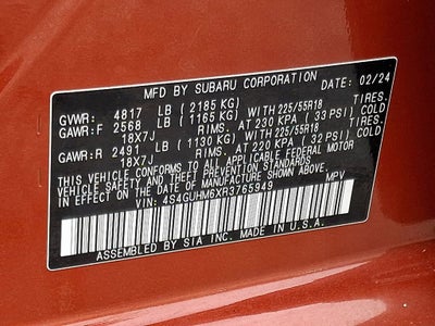 2024 Subaru Crosstrek Limited