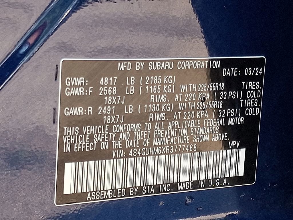 2024 Subaru Crosstrek Limited