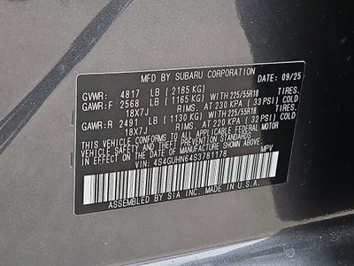 2025 Subaru Crosstrek Limited