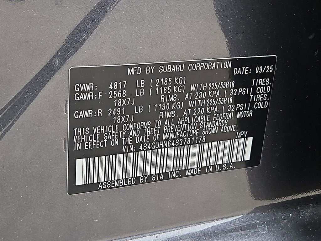 2025 Subaru Crosstrek Limited