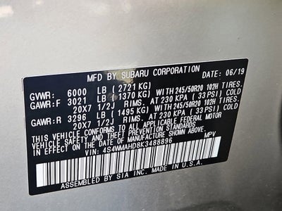 2019 Subaru Ascent Premium