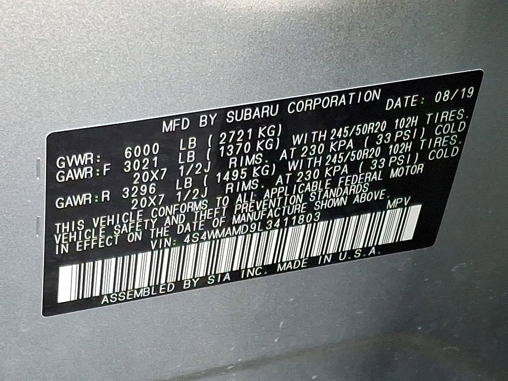 2020 Subaru Ascent Limited