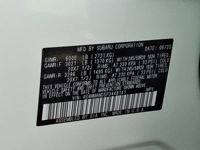 2023 Subaru Ascent Touring 7-Passenger