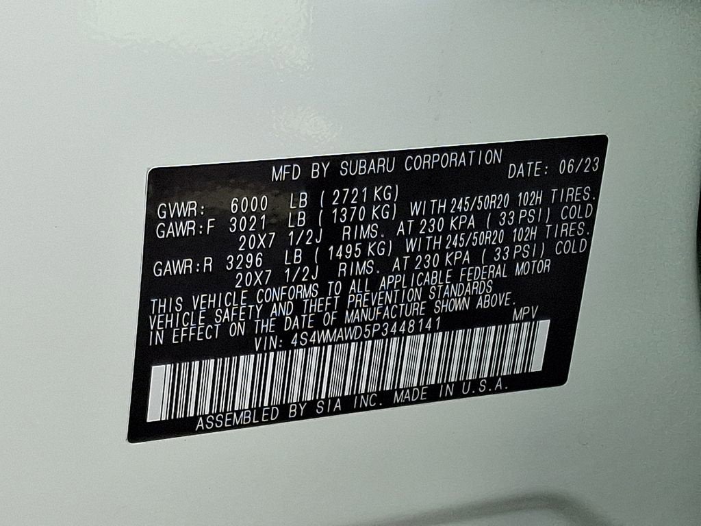 2023 Subaru Ascent Touring 7-Passenger