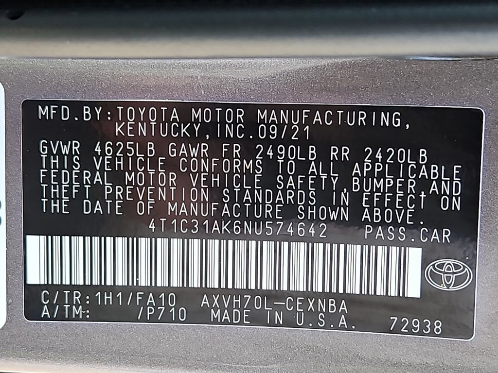 2022 Toyota Camry LE - Photo 27