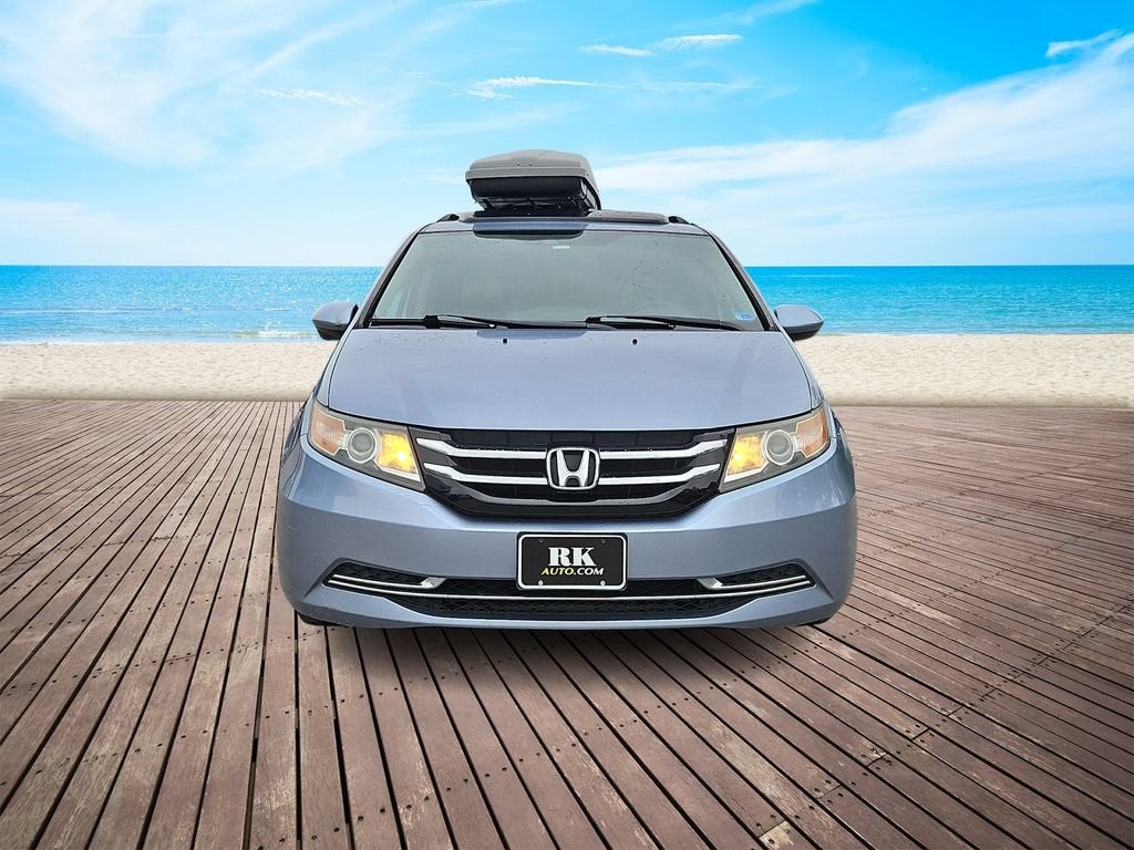 Used 2014 Honda Odyssey EX-L with VIN 5FNRL5H61EB021064 for sale in Virginia Beach, VA