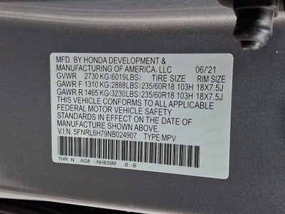 2022 Honda Odyssey EX-L