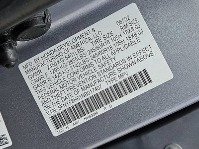 2022 Honda Passport AWD TrailSport