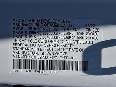 2023 Honda Pilot AWD Elite