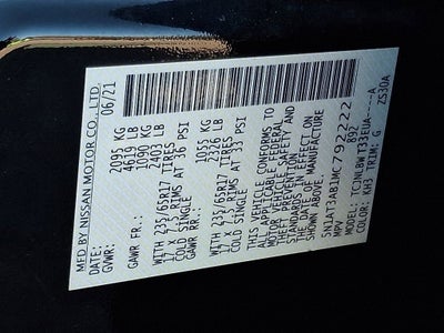 2021 Nissan Rogue S Intelligent AWD