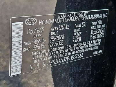 2023 Hyundai Santa Fe SEL