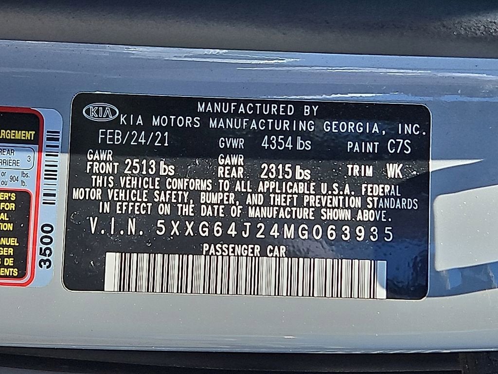 2021 Kia K5 GT-Line