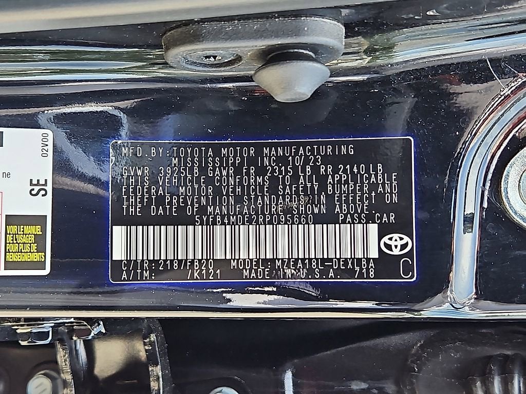 2024 Toyota Corolla LE