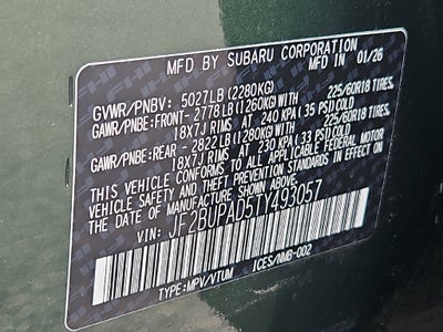 2026 Subaru Outback Premium