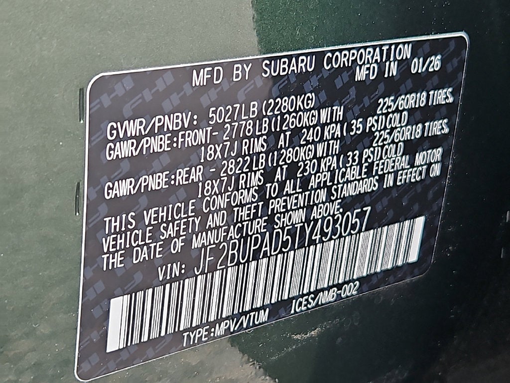 2026 Subaru Outback Premium
