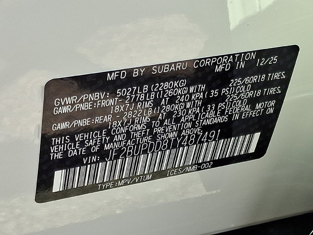 2026 Subaru Outback Limited