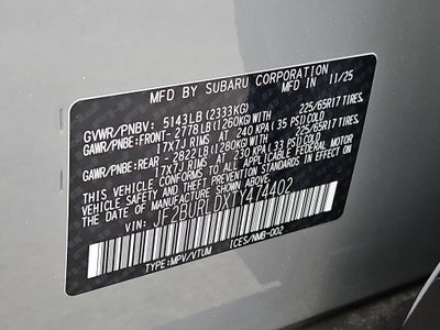 2026 Subaru Outback Wilderness