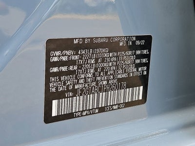 2023 Subaru Crosstrek Base