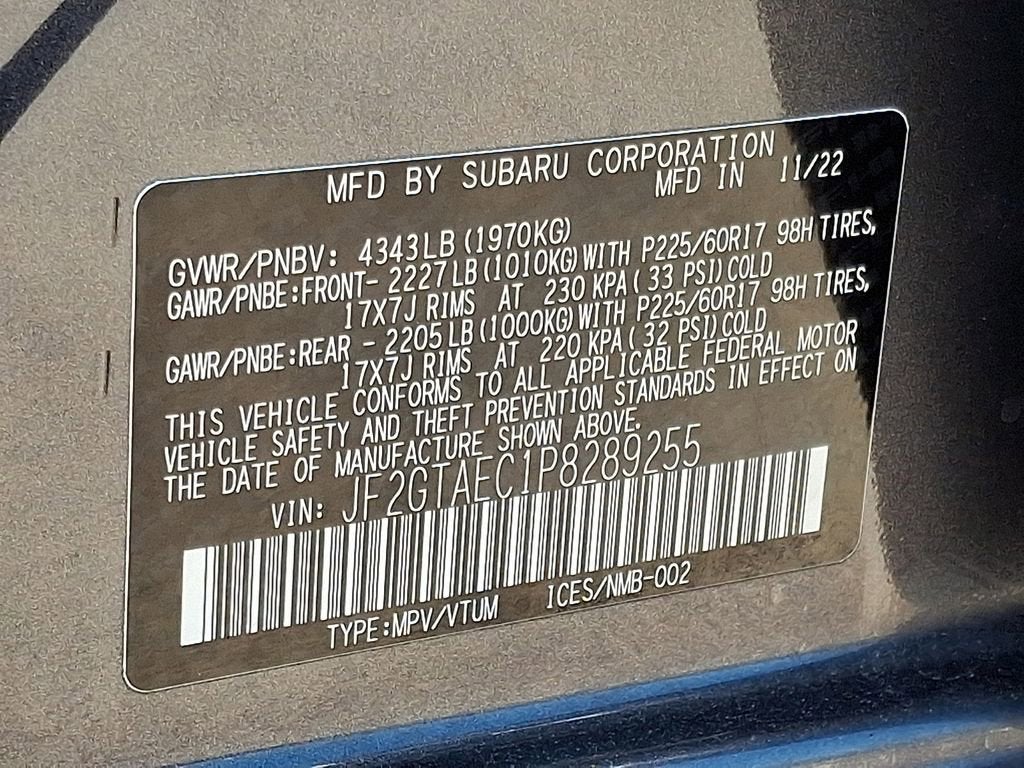 2023 Subaru Crosstrek Premium