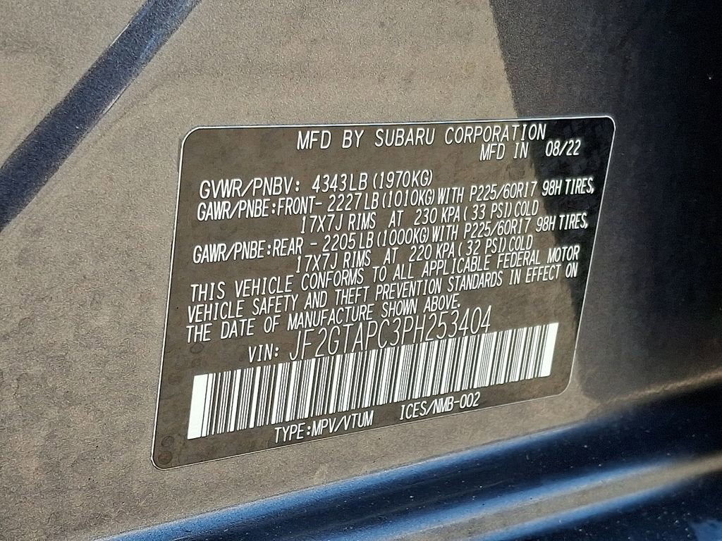 2023 Subaru Crosstrek Premium