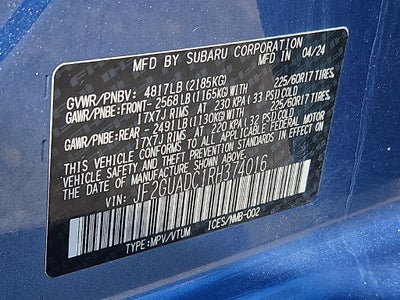 2024 Subaru Crosstrek Premium