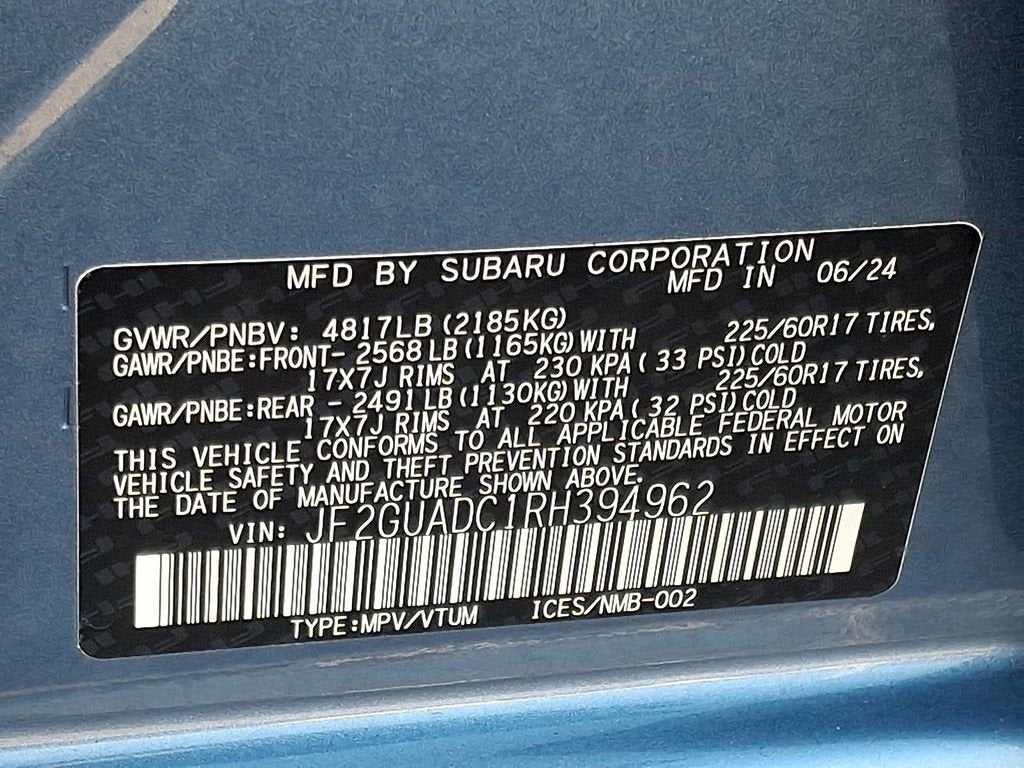 2024 Subaru Crosstrek Premium