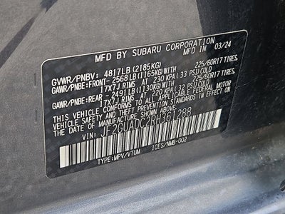 2024 Subaru Crosstrek Premium