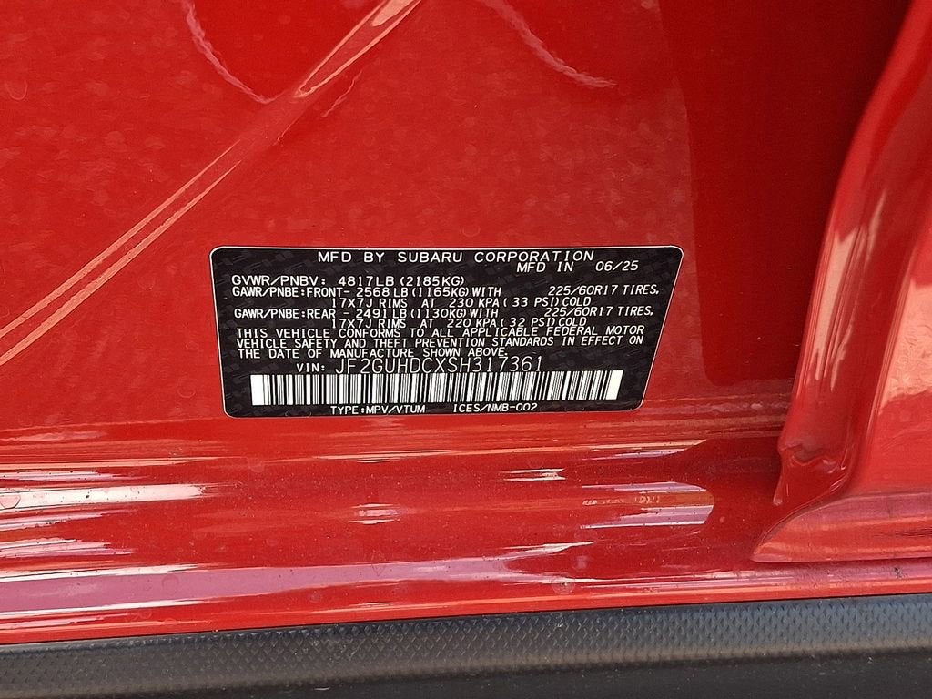 2025 Subaru Crosstrek Premium