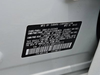 2021 Subaru Forester BASE