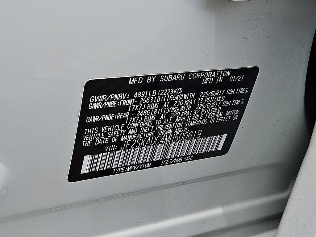 2021 Subaru Forester BASE